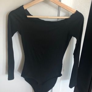 Madewell boatneck bodysuit XS